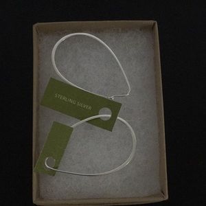 Sterling Silver Hoops